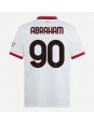 Moške Nogometnih dresov AC Milan Tammy Abraham #90 Gostujoči 2024-25 Kratki rokavi